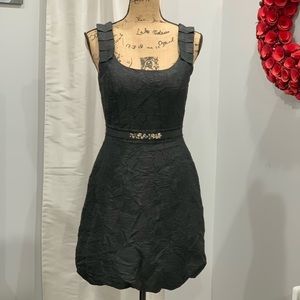Max & Cleo black shift dress size 6